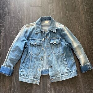 Alice + Olivia oversized Jean jacket small